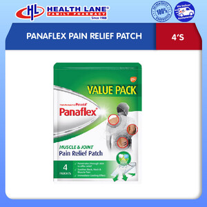 PANAFLEX PAIN RELIEF PATCH (4'S)